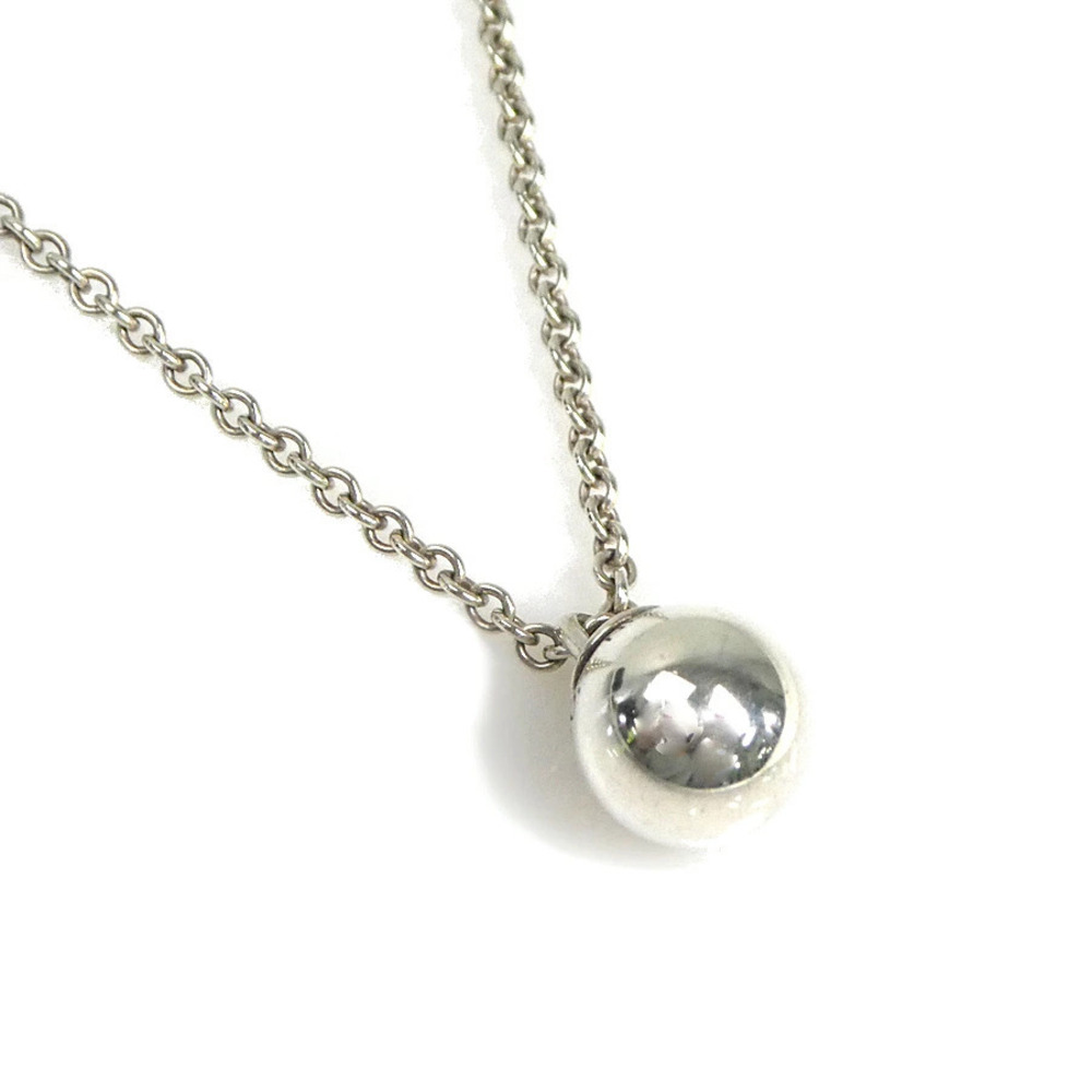 Tiffany Co Ball Necklace Sterling Silver